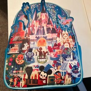 Joey Chou Collection Disney Parks WDW Loungefly Mini Backpack
